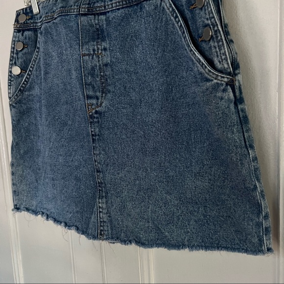 H & M Denim Overall Dress Size 10 - Picture 5 of 6